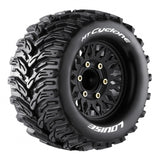 Tires &amp; Wheels MT-CYCLONE 1/10 Soft (Removable 12, 14 &amp; 17mm Hex) (2)