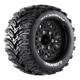 Tires &amp; Wheels MT-CYCLONE 1/10 Soft (Removable 12, 14 &amp; 17mm Hex) (2)