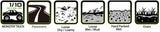 Tires &amp; Wheels MT-CYCLONE 1/10 Soft (Removable 12, 14 &amp; 17mm Hex) (2)