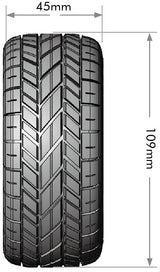 Tires &amp; Wheels SC-ROCKET M (Removable Hex 4pcs) Soft (2)
