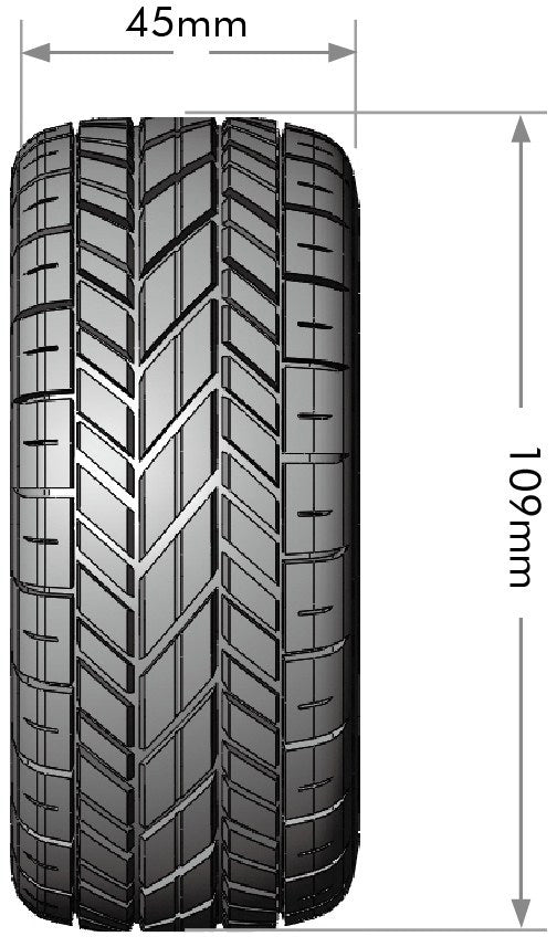 Tires &amp; Wheels SC-ROCKET M (Removable Hex 4pcs) Super Soft (2)