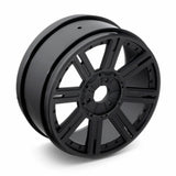 Wheel 1/8 Buggy Black (2)