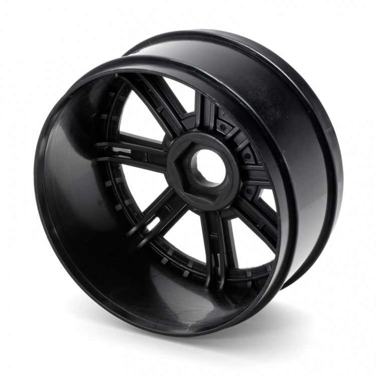 Wheel 1/8 Buggy Black (2)