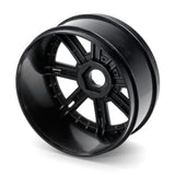 Wheel 1/8 Buggy Black (2)