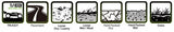 Tires &amp; Wheels T-APOLLO 1/8 Truggy Soft Black (2)