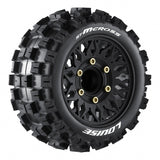 Tires &amp; Wheels ST-MCROSS 1/10 Soft (Removable 12, 14 &amp; 17mm Hex) (2)