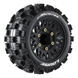 Tires &amp; Wheels ST-MCROSS 1/10 Soft (Removable 12, 14 &amp; 17mm Hex) (2)
