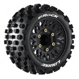 Tires &amp; Wheels ST-ROCK 1/10 Soft (Removable 12, 14 &amp; 17mm Hex) (2)