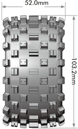 Tires &amp; Wheels ST-ROCK 1/10 Soft (Removable 12, 14 &amp; 17mm Hex) (2)