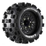 Tires &amp; Wheels MT-MCROSS 1/10 Soft (Removable 12, 14 &amp; 17mm Hex) (2)