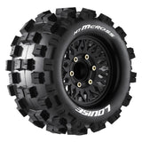 Tires &amp; Wheels MT-MCROSS 1/10 Soft (Removable 12, 14 &amp; 17mm Hex) (2)