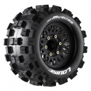 Tires &amp; Wheels MT-MCROSS 1/10 Soft (Removable 12, 14 &amp; 17mm Hex) (2)