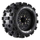 Tires &amp; Wheels MT-MCROSS 1/10 Soft (Removable 12, 14 &amp; 17mm Hex) (2)