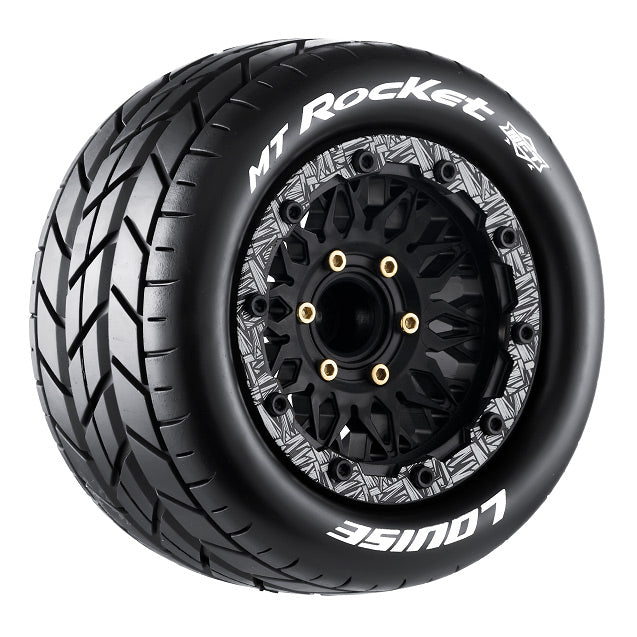 Tires &amp; Wheels MT-ROCKET 1/10 MAXX Soft MFT (Removable 12, 14 &amp; 17mm Hex) (2)