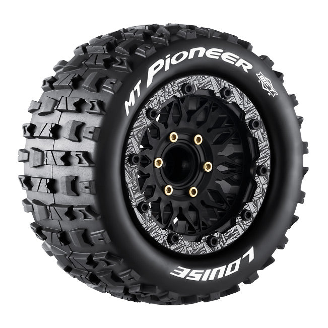Tires &amp; Wheels MT-PIONEER 1/10 MAXX Soft MFT (Removable 12, 14 &amp; 17mm Hex) (2)