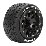 DÃ¤ck &amp; FÃ¤lg ST-ROCKET 1/10 Svart Beadlock (0) Soft MFT (2)*