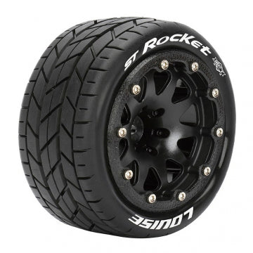 DÃ¤ck &amp; FÃ¤lg ST-ROCKET 1/10 Svart Beadlock (0) Soft MFT (2)*