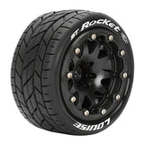 DÃ¤ck &amp; FÃ¤lg ST-ROCKET 1/10 Svart Beadlock (0) Soft MFT (2)*