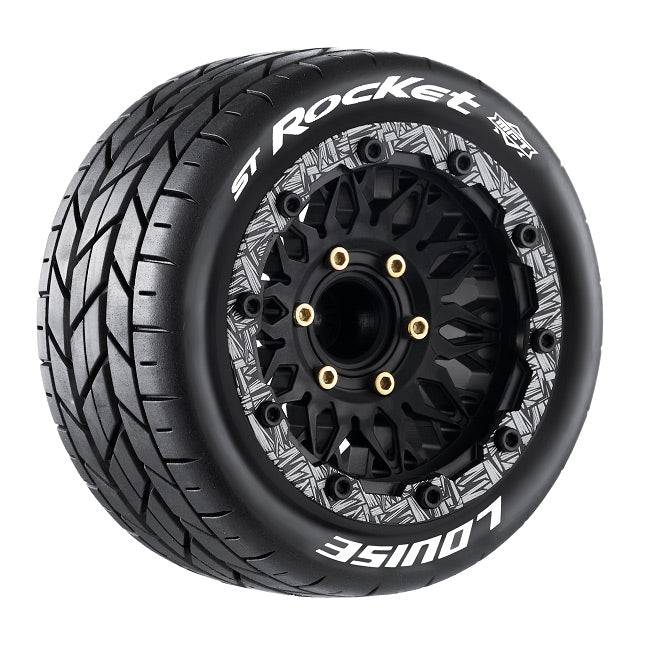 Tires &amp; Wheels ST-ROCKET 1/10 Soft MFT (Removable 12, 14 &amp; 17mm Hex) (2)