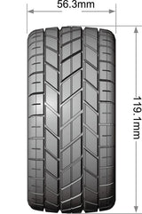 Tires &amp; Wheels ST-ROCKET 1/10 Soft MFT (Removable 12, 14 &amp; 17mm Hex) (2)