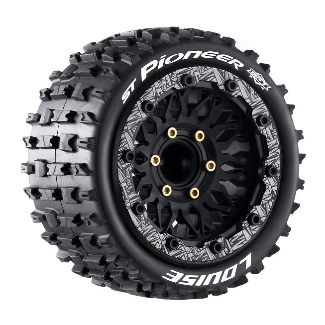 Tires &amp; Wheels ST-PIONEER 1/10 Soft MFT (Removable 12, 14 &amp; 17mm Hex) (2)