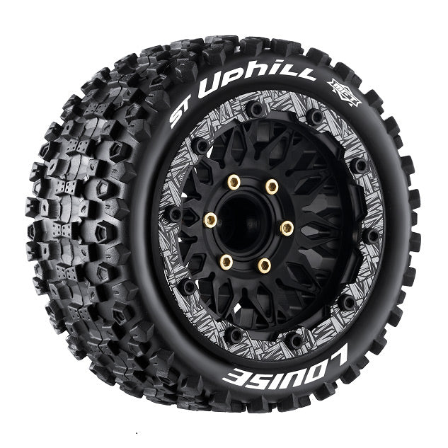 Tires &amp; Wheels ST-UPHILL 1/10 Soft MFT (Removable 12, 14 &amp; 17mm Hex) (2)