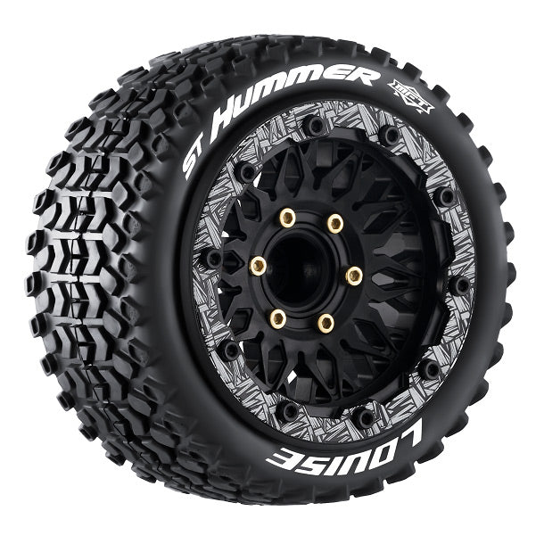 Tires &amp; Wheels ST-HUMMER 1/10 Soft MFT (Removable 12, 14 &amp; 17mm Hex) (2)