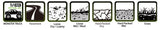 Tires &amp; Wheels MT-UPHILL 3,8" Sport MFT (Removable 17mm Hex 0" &amp; 1/2" Offset) (2)
