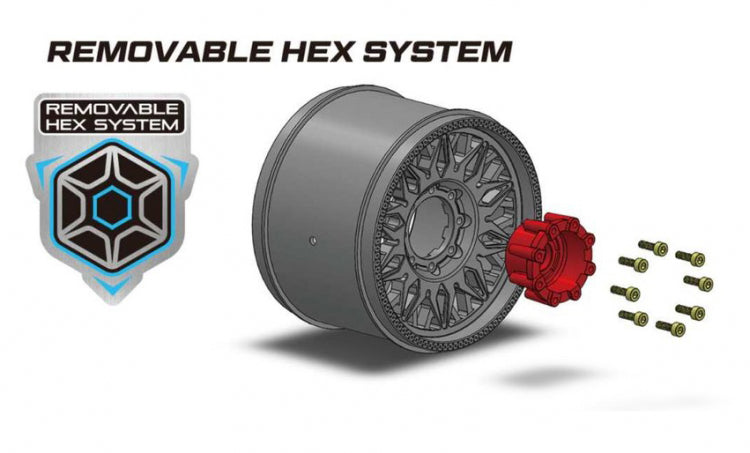 Tires &amp; Wheels MT-UPHILL 3,8" Sport MFT (Removable 17mm Hex 0" &amp; 1/2" Offset) (2)