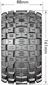 Tires &amp; Wheels ST-MCROSS 3,8" Sport MFT (Removable 17mm Hex 0" &amp; 1/2" Offset) (2)
