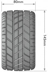 Tires &amp; Wheels MT-ROCKET Speed 3,8" (Removable Hex 0" &amp; 1/2" Offset) Soft MFT (2)