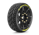 Tires &amp; Wheels B-ROCKET 1/8 Buggy Soft MFT (Removable 17mm Hex 0" &amp; 1/2" Offset) (2)