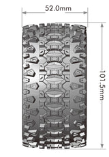 Tires &amp; Wheels ST-UPHILL Mini Maxx/ XRT (0 &amp; 1/2 Offset Hex) (2)