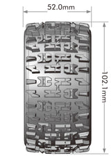 Tires &amp; Wheels ST-PIONEER Mini Maxx/ XRT (0 &amp; 1/2 Offset Hex) (2)