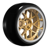 Tires &amp; Wheels Drift / 14-Spoke Bronze (2,4,6,8mm Offset) 12mm Hex (4)