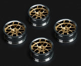 Tires &amp; Wheels Drift / 14-Spoke Bronze (2,4,6,8mm Offset) 12mm Hex (4)
