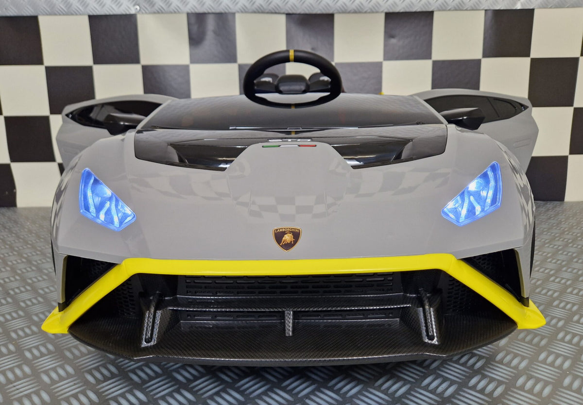 Lamborghini Huracan STO 12V drift elbil för barn – 1 person