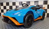 Elektrisk børnebil Lamborghini Huracan STO drift