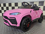Batteri børnebil Lamborghini Urus pink 12 volt