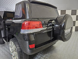 Toyota Land Cruiser polisbil 24V elbil för barn