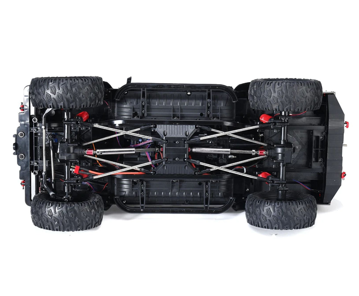 Land Rover Defender D110 4WD - 5-dörrars mycket detaljerad 1:8 crawler