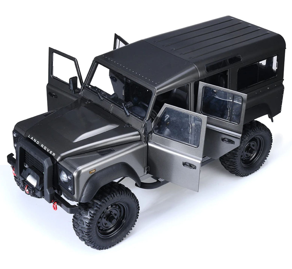 Land Rover Defender D110 4WD - 5-dörrars mycket detaljerad 1:8 crawler
