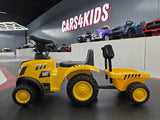 Caterpillar gåbil med anhænger