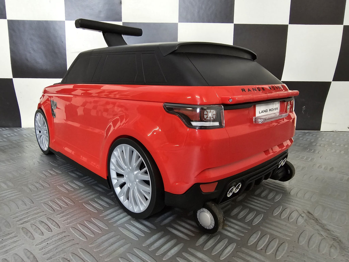 Range Rover rejsetaske og gåbil i 1