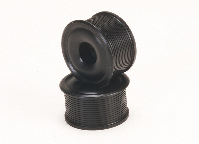 PN Racing MA4088R3-19 - Mini-Z AWD Machine Delrin Cut Black Formula 11x19mm Flanged Wheel R3