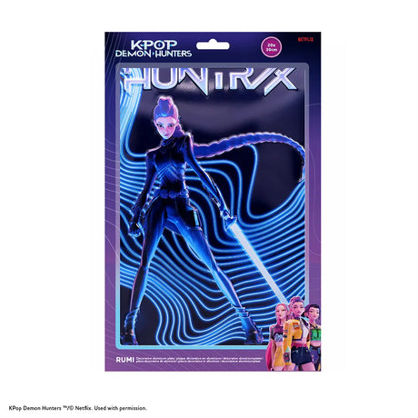 Embossed aluminum poster - Rumi - KPop Demon Hunters