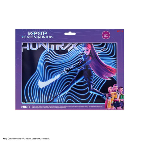 Embossed aluminum poster - Mira - KPop Demon Hunters