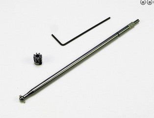 PN Racing Mini-Z Buggy Titanium Center Shaft with Pinion 8T