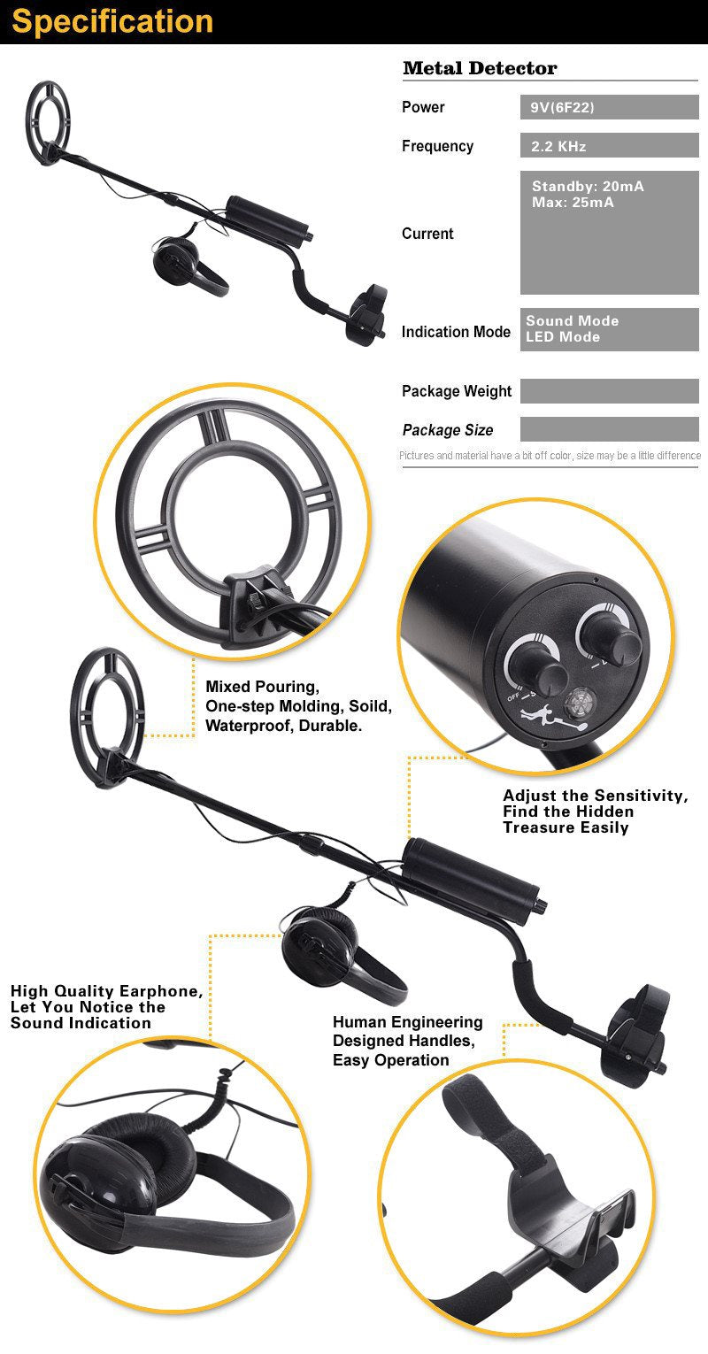 Metal detector TX-X3