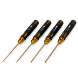 Pro TiN Allen Wrench Straight Hex Tool Set - 1.5, 2, 2.5 &amp; 3mm